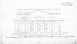 Blueprint of Allen County Memorial Association