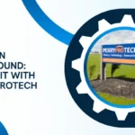 AEDG on the ground with Perry Protech blog graphic