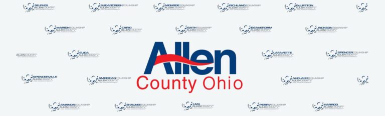 Allen County Ohio logo and header image