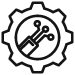 Data fiber icon